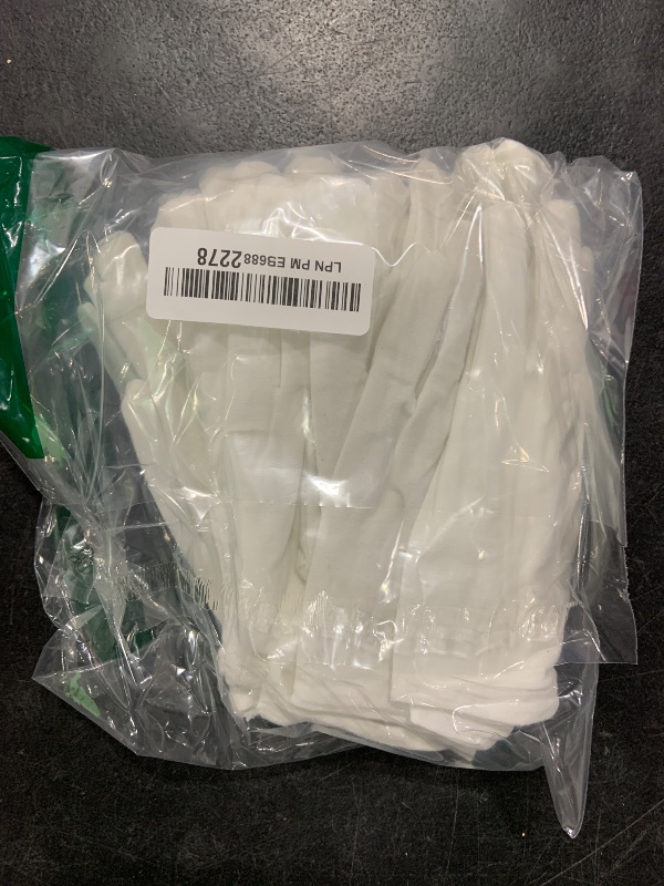 Photo 1 of SATINIOR 8 Pairs White Kids Gloves White Cotton Cosplay Costume Dress Wrist Formal Gloves for Party Girls Boys