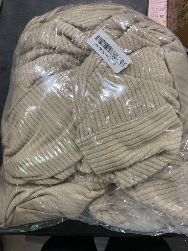 Photo 1 of OHSIO Sectional Couch Covers, Wear Resistant Stretch Sofa Covers Washable Soft Couch Cushion Covers Anti Slip Furniture Protector Sofa Slipcovers for Pets(3 Pieces 2 Seaters+1 Chaise, Light Brown)