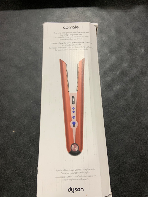 Photo 1 of Special Edition Dyson Corrale™ Styler Straightener in Strawberry Bronze and Blush Pink with Dyson-Designed Presentation case
