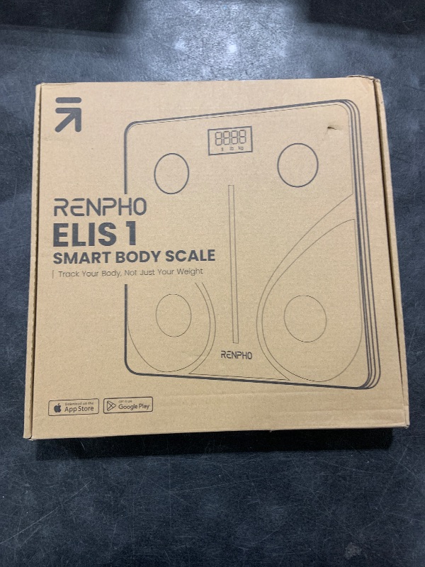 Photo 1 of RENPHO Smart Scale for Body Weight, FSA HSA Eligible, Digital Bathroom Scale BMI Weighing Bluetooth Body Fat Scale, Body Composition Monitor Health Analyzer with Smartphone App (White, 11"/280mm)