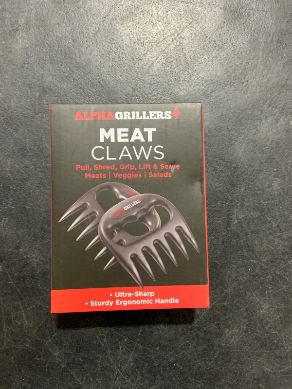 Photo 1 of Alpha Grillers Meat Shredder Claws - BBQ Smoker Accessories Pulled Pork Tool - Barbecue Grilling Gifts for Men Him