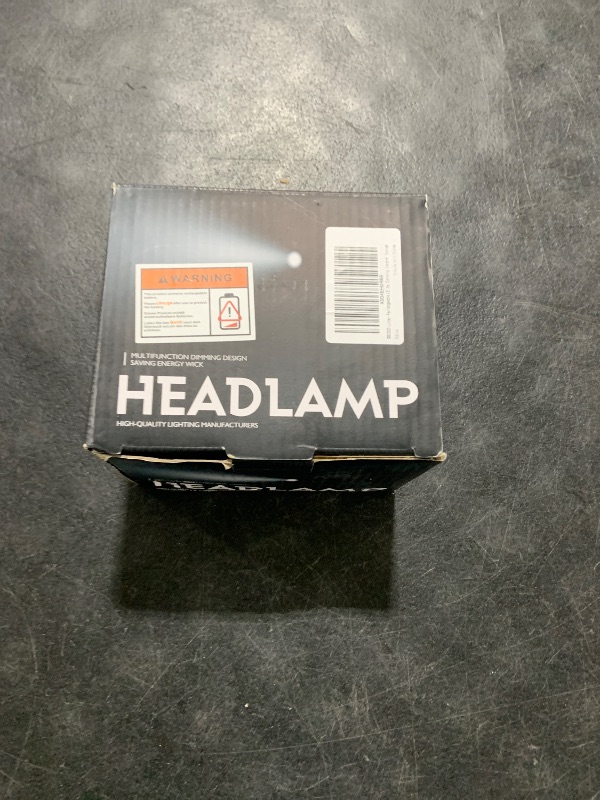 Photo 1 of LED Headlamp Rechargeable?990000 Lumens Head Lamp with 12 Modes & 90H Long Battery Life & Motion Sensor & IPX7 Waterproof,90° Adjustable Headlight for Outdoor Camping,Cycling,Hiking