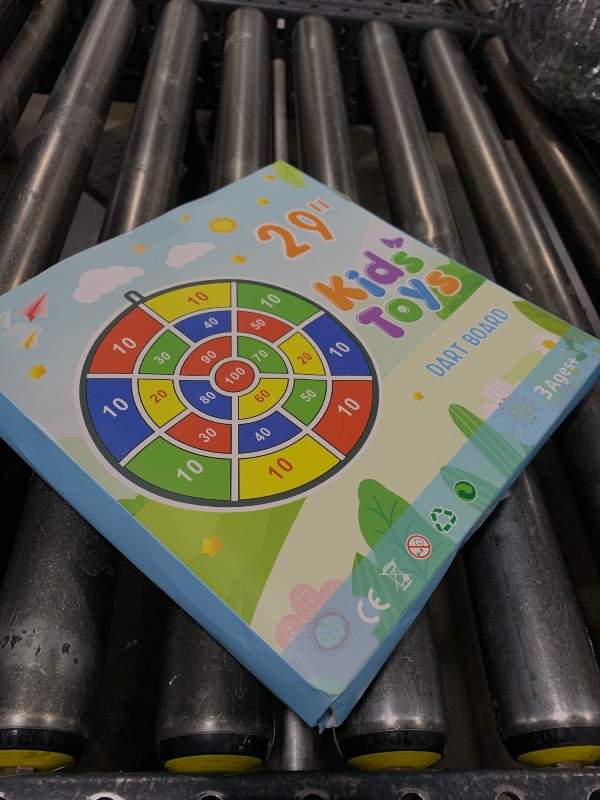Photo 1 of 29" Large Dart Board for Kids, BooTaa Kids Dart Board with 12 Sticky Balls, Boys Toys, Indoor/Sport Outdoor Fun Party Play Game Toys, Birthday Gifts for 3 4 5 6 7 8 9 10 11 12 Year Old Boys Girls