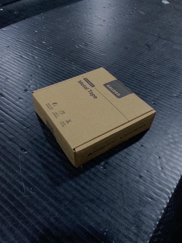 Photo 1 of GAUDER Metal Tape Self Adhesive | Ferrous Tape for Magnets | Metallic Steel Strip