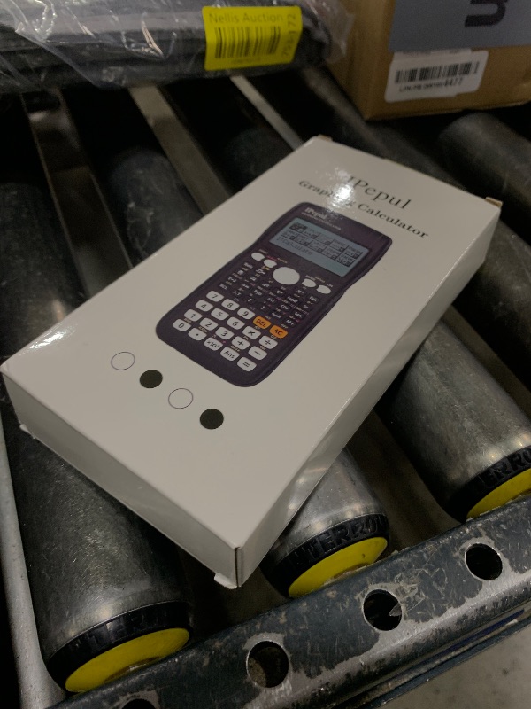 Photo 1 of Graphing Calculator,IPepul Scientific Calculators 10 Modes /4 Graphing Functions,Desktop Math Calculator for College Students,School Supplies for Middle High School Teachers Office?Black?