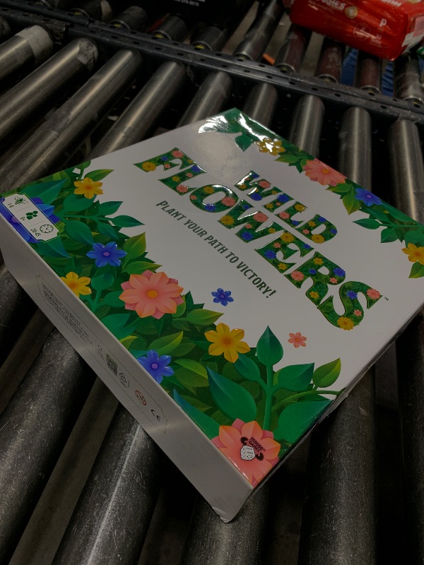 Photo 1 of Wild Flowers Family Fun Strategy Game, Grow & Claim Flowers by Placing Tiles & Bumble Bees to Secure Your Blooms Before Others, Complete Garden Cards to Score Big! Solo Play & 1 to 4 Players Aged 8+