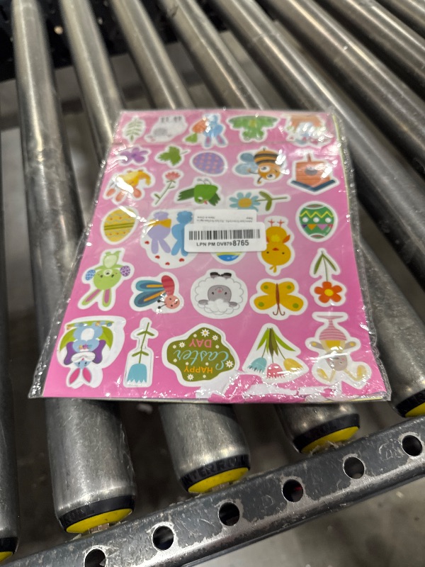 Photo 1 of 460PCS Easter Stickers for Kids Easter Basket Stuffers, Spring Flowers Bug Animal Stickers Party Favors Supplies