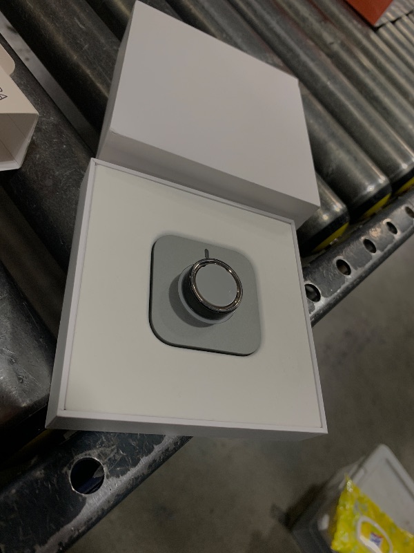 Photo 1 of Oura Ring 4 - Brushed Silver - Size 7 - Smart Ring - Size First with Oura Ring 4 Sizing Kit - Sleep Tracking Wearable - Heart Rate - Fitness Tracker - Up to 8 Days of Battery Life