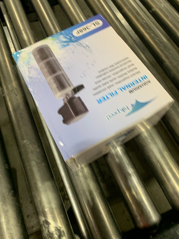 Photo 1 of HIKPEED Aquarium Filter Fish Tank Filter, Submersible Aquarium Filter - Aquarium Filter for 55 Gallon 75 Gallon Fish Tank, 40 to 150 Gallon, Internal Filter for Aquarium with 3 Stages Filter Media