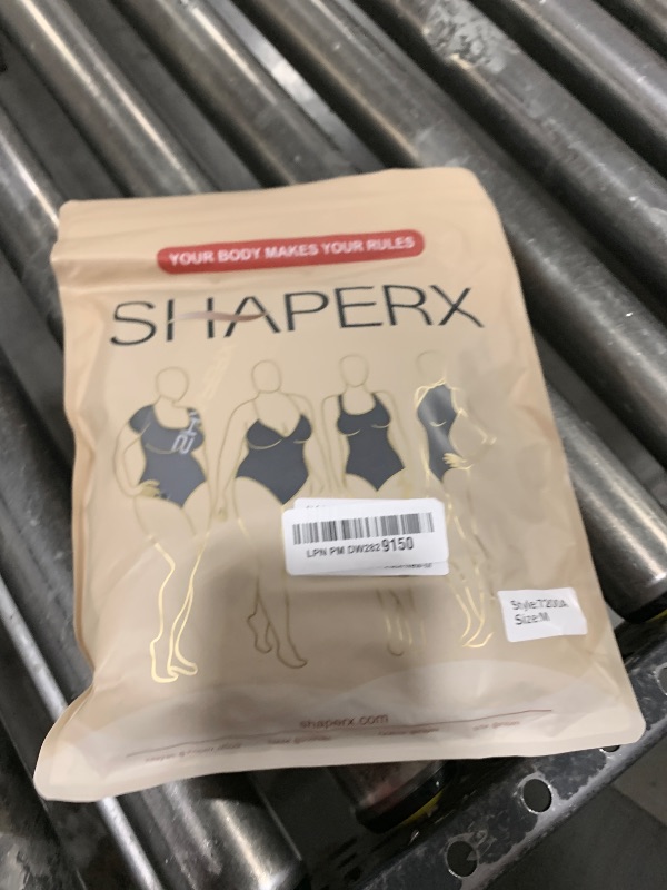 Photo 1 of SHAPERX Women's Fajas Colombianas Shapewear Postpartum Tummy Control Body Shaper Butt Lifter Bodysuit,SZ7200-Black-New-M