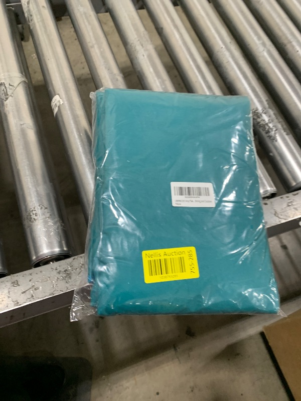 Photo 1 of LIBERECOO Vinyl Tablecloth with Flannel Backing, MARRS Green, Waterproof, Stain-Resistant, Easy-Clean Table Cover for Dining, Kitchen, and Outdoor Use, 60" x 120" Rectangle