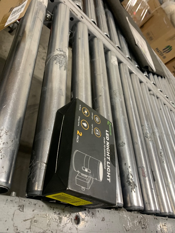 Photo 1 of L LOHAS LED Night Light Plug in, Modern Night Lights Plug into Wall, Dusk to Dawn Sensor, Soft White 3000K, 0-100LM Adjustable Brightness, Dimmable Night Lights for Hallway Bedroom Stairway, 2 Pack