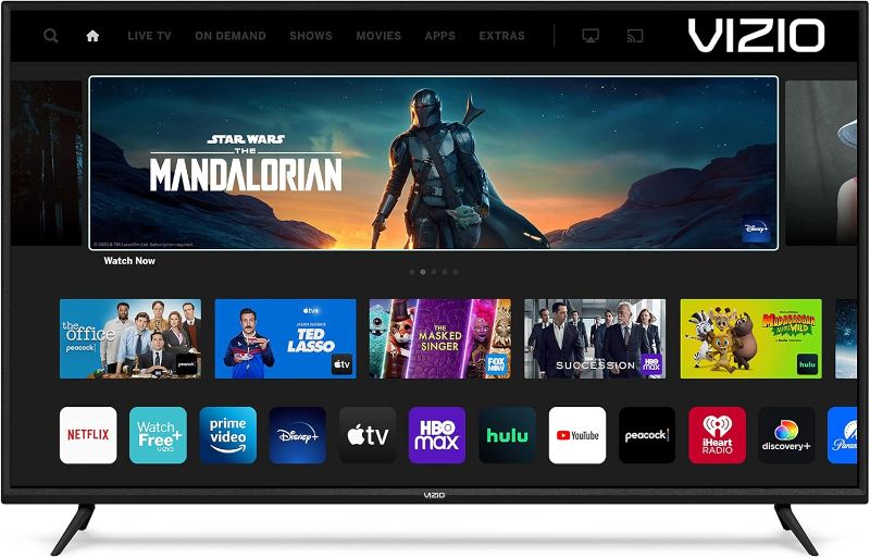 Photo 1 of VIZIO 65-Inch V-Series 4K UHD LED HDR Smart TV with Apple AirPlay and Chromecast Built-in, Dolby Vision, HDR10+, HDMI 2.1, Auto Game Mode Low Latency Gaming, V655-J09, 2021 Model (Renewed)
