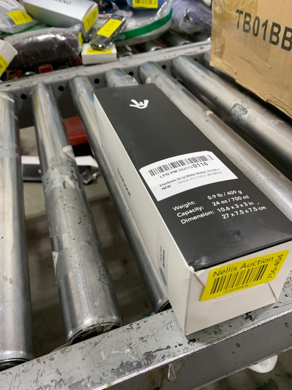 Photo 1 of Enerbone Insulated Water Bottle, 24 oz Stainless Steel Water Bottles with Carrying Strap, Double-Wall Vacuum Insulation Thermos, Leakproof Sports Bottle with Straw, Keep Drinks Hot or Cold for Hours