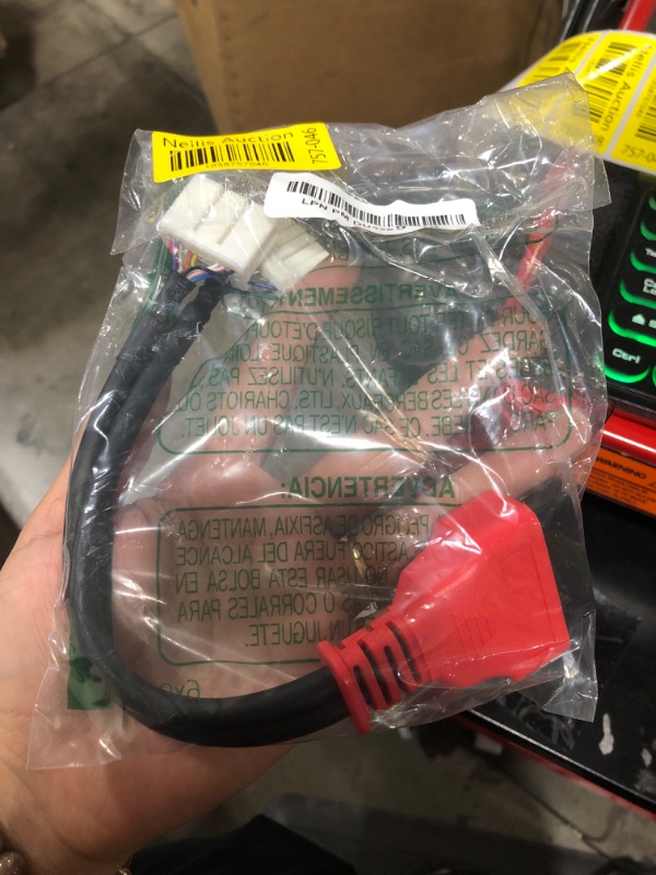 Photo 1 of Autel Original TCAN003 Splitter Diagnostic Cable for Tesla Model 3, Y, S, X, 20 Pin + 12 Pin to 16 Pin OBDII Adapter OBD2 Connector Work w/Autel Scanner MaxiSys Ultra Elite II PRO MS909