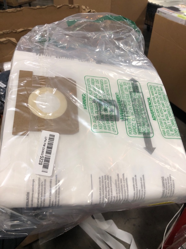 Photo 1 of Zibopon VF3503 Vacuum Bags Compatible with Ridgid 5 to 10 Gallon Wet/Dry Vacs, Size B(10 Pack)