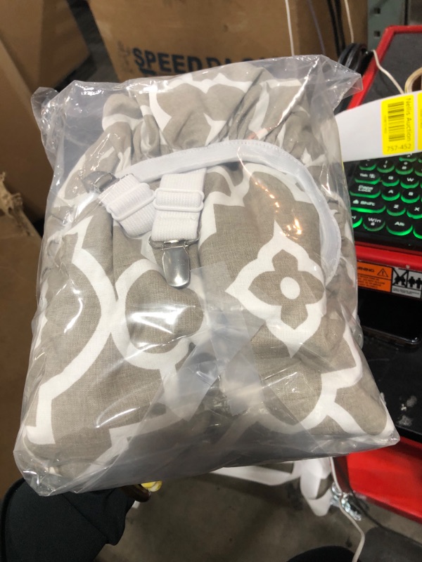 Photo 1 of UniSimp Ironing Board Cover and Pad 18x49- Extra Thick Natural Cotton, Scorch and Stain-Resistant Iron Board Cover, Wide Ironing Board Cover with Metal Fasteners Heavy Duty Heatproof Elastic Edge