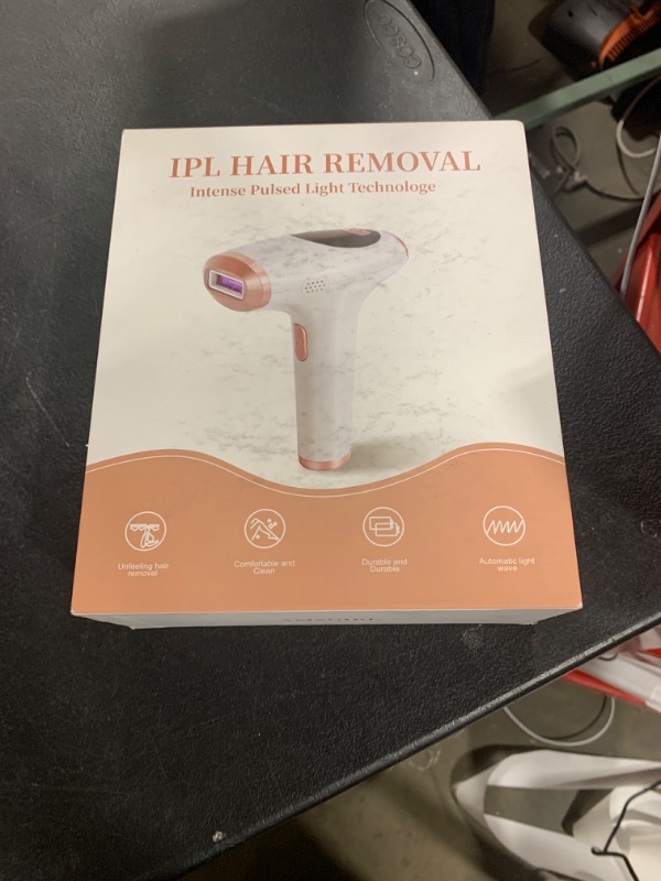 Photo 1 of Hair Removal Device, IPL Hair Removal, Laser Hair Removal for Women and Men 999,999 Flashes Permanent for Facial Facial Legs Arms Bikini Line Whole Body Use at-Home(Model: TFDA06S-A)