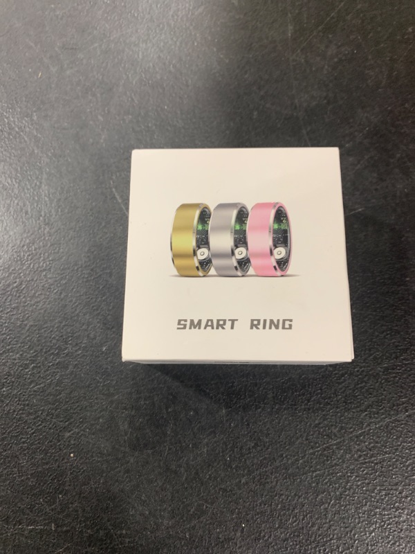 Photo 1 of Qjijolz Smart Ring for Women Men, Fitness Tracker with Heart Rate/Blood Oxygen/Blood Pressure/Sleep/Pedometer Monitor, No Subscription Fee, IP68 Waterproof Health Rings for iOS & Android