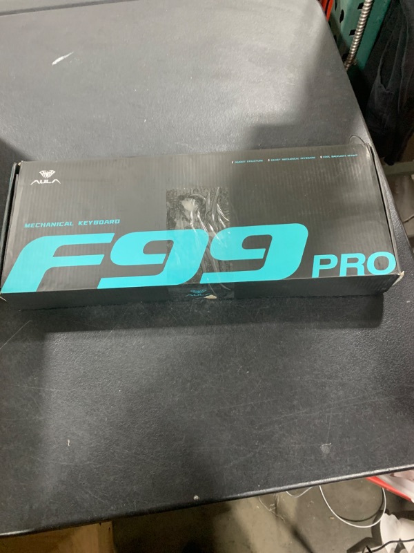 Photo 1 of AULA F99 Pro Wireless Mechanical Keyboard with Knob,Tri-Mode BT5.0/USB-C/2.4GHz Hot Swappable Keyboard,Pre-lubed Switches,Gasket Structure,RGB Backlit Computer Gaming Keyboard (Side Printed Black)