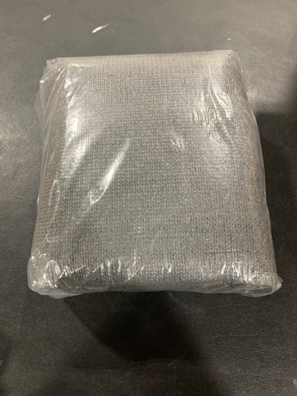 Photo 1 of Shade&Beyond Sun Shade Sail Rectangular Curved Canopy 8'X12' Sail Shade Dark Grey Sun Shades Permeable for Patios Backyard Deck (We Make Customized Size)