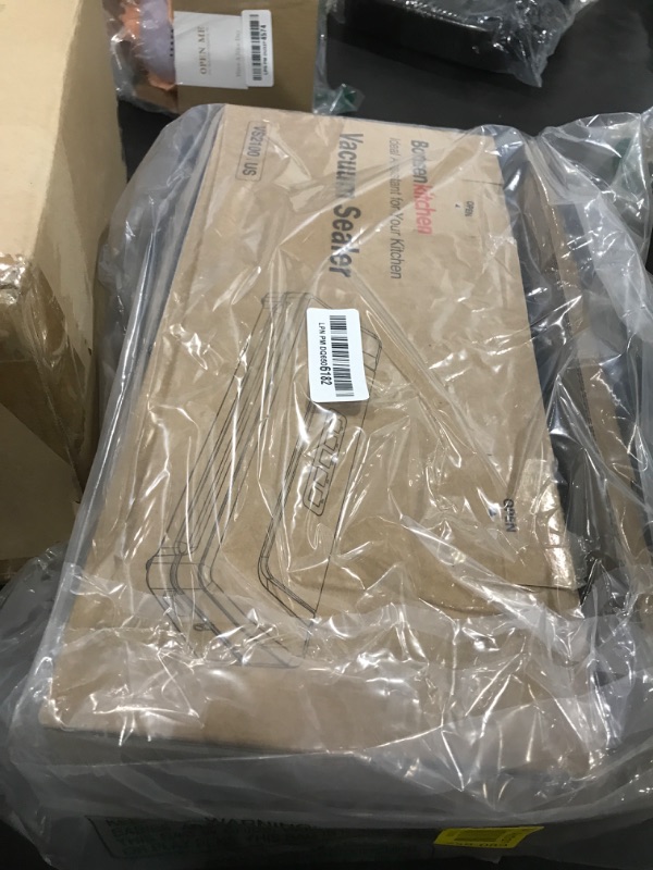 Photo 1 of [Updated 2025] Bonsenkitchen Vacuum Sealer Machine + 40 Vacuum Bags, Fast-Compact/Multi-Functional Food Vacuum Sealer with External Vacuum System, Silver