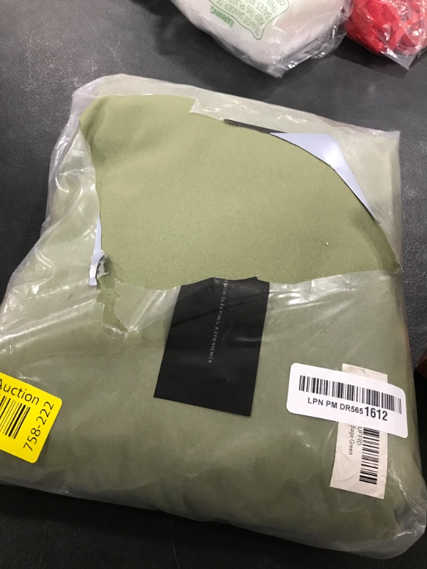 Photo 1 of Extra Deep Twin Sheet Set - 4 Piece Breathable & Cooling Sheets - Hotel Luxury Bedding Set with 18-24 Inch Extra Deep Pockets - Easy Fit - Super Soft, Wrinkle Free and Comfy - Sage Green, Twin Size