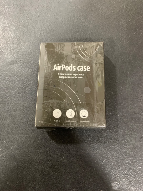 Photo 1 of R-fun Compatible with AirPods 4th Gen Case, Full Drop Protection Auto Pop-Up Lid and Lock Design with Cleaner Kit and Keychain for AirPods 4 2024-Black