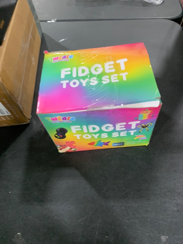 Photo 1 of 120 Pcs Fidget Toys Pack, Pop Sensory Party Favors Set Gifts for Kids Adults Boy Girl Stocking Stuffers Autistic Bulk Goodie Bag Filler Treasure Box Classroom Prizes School