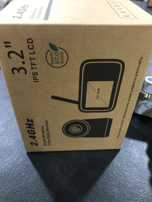 Photo 1 of VTimes Baby Monitor with Camera and Audio, 3.2" IPS Screen Video Baby Monitor No WiFi Night Vision, Portable Baby Camera VOX Mode Pan-Tilt-Zoom Alarm and 1000ft Range, Ideal for Baby/Elderly/Pet