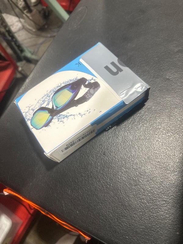 Photo 1 of EWPJDK Swim Goggles - 2 Pack Swimming Goggles Anti Fog No Leaking For Adult Women Men (Aqua & Orange)