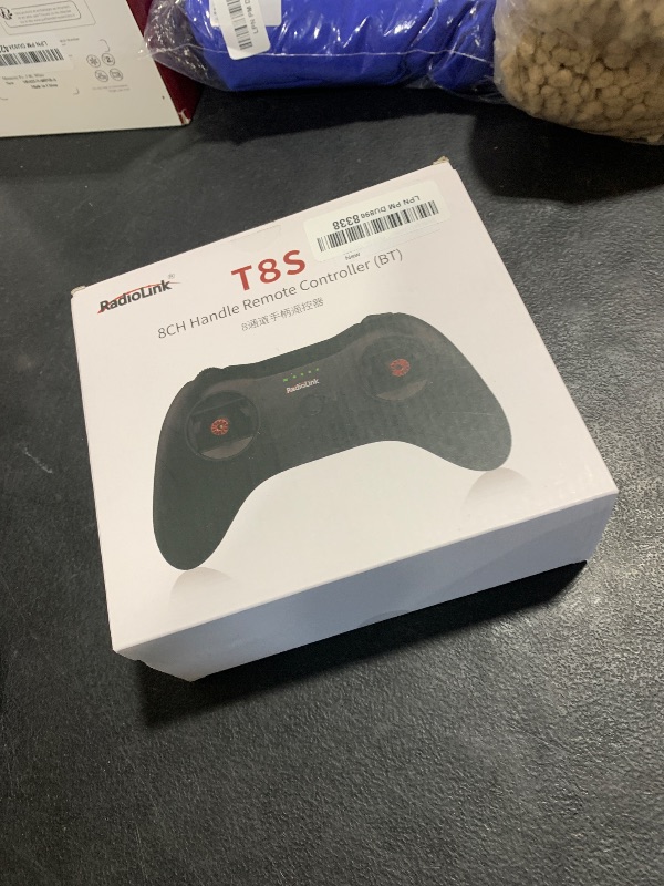 Photo 1 of Radiolink T8S 8 Channels 2.4G RC Pocket Size Transmitter and Receiver R8EF RX, Radio Remote Controller, Built-in Rechargeable 1S Battery for Quad Drone/Airplane/Car/Boat/Robot and More (M2 Left Hand)