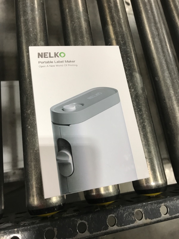 Photo 1 of Nelko Label Maker Machine with Tape, P21 Bluetooth Label Printer, Wireless Mini Label Makers with Multiple Templates for Organizing Office Home, White