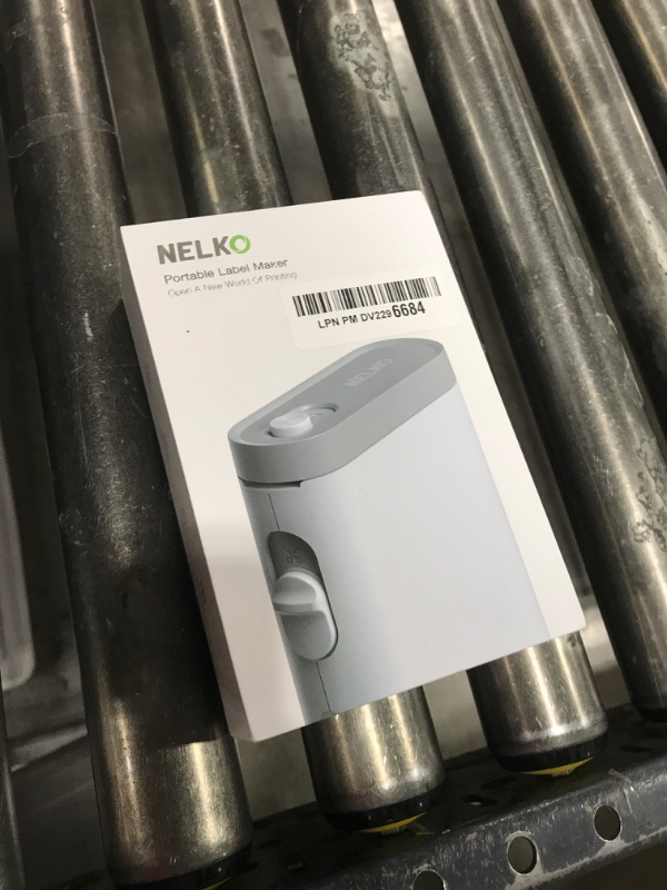Photo 1 of Nelko Label Maker Machine with Tape, P21 Bluetooth Label Printer, Wireless Mini Label Makers with Multiple Templates for Organizing Office Home, White