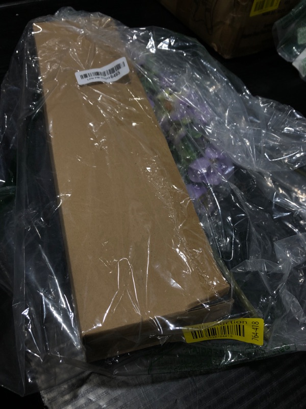 Photo 1 of 4 PCS ARTIFICAL PRUPLE FLOWERS 