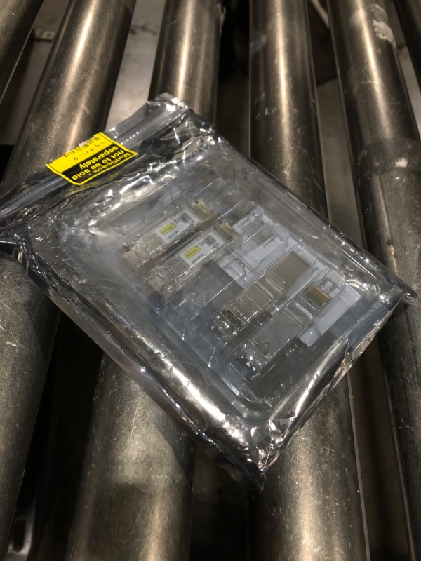 Photo 1 of 10GBase-SR SFP+ Transceiver, 10G 850nm MMF Module for Cisco SFP-10G-SR, Meraki, Ubiquiti UniFi UF-MM-10G, Mikrotik, Netgear, D-Link, Supermicro, TP-Link and More, up to 300m, Pack of 4