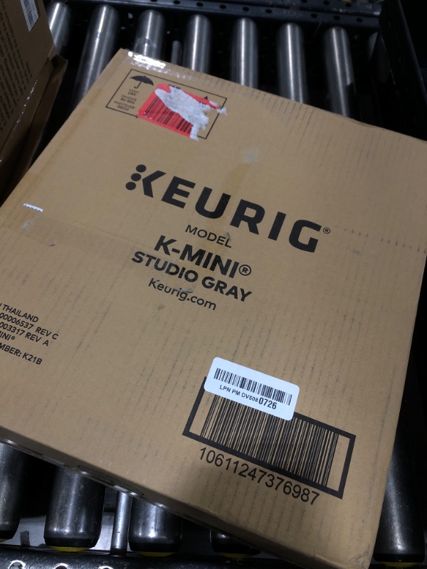 Photo 1 of Keurig K-Mini Single Serve K-Cup Pod Coffee Maker, 6 to 12oz Brew size, with Cord Storage, Perfect for Small Spaces, Studio Gray
