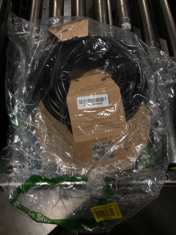 Photo 1 of CARPATHEN 5/16 Drip Irrigation Tubing - Mainline - (.42" OD x .30" ID) 100 ft Black PVC Water Line