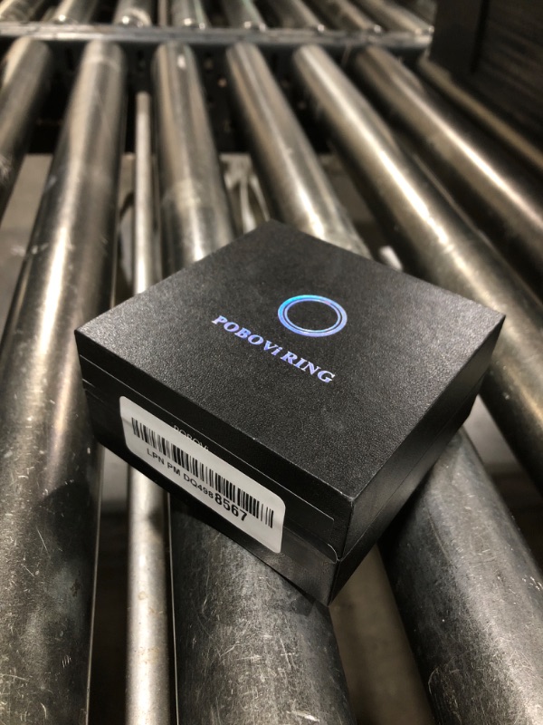 Photo 1 of POBOVi Smart Ring for Women Men- Sleep/Fitness/Stress/Heart Rate Tracker- Menstrual Records - 7 Days Battery Life - Wireless Charging - No APP Subscription - iOS & Android Compatible (Silver, Size 7)