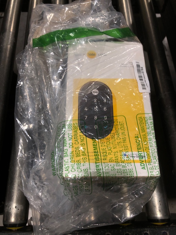 Photo 1 of Google Nest x Yale Lock - Tamper-Proof Smart Lock for Keyless Entry - Keypad Deadbolt Lock for Front Door - Oil Rubbed Bronze