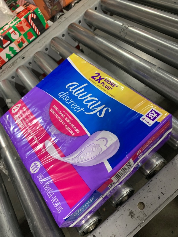 Photo 1 of Always Discreet, Incontinence Liners, Very Light, Long Length, 111 Count, 111 Count