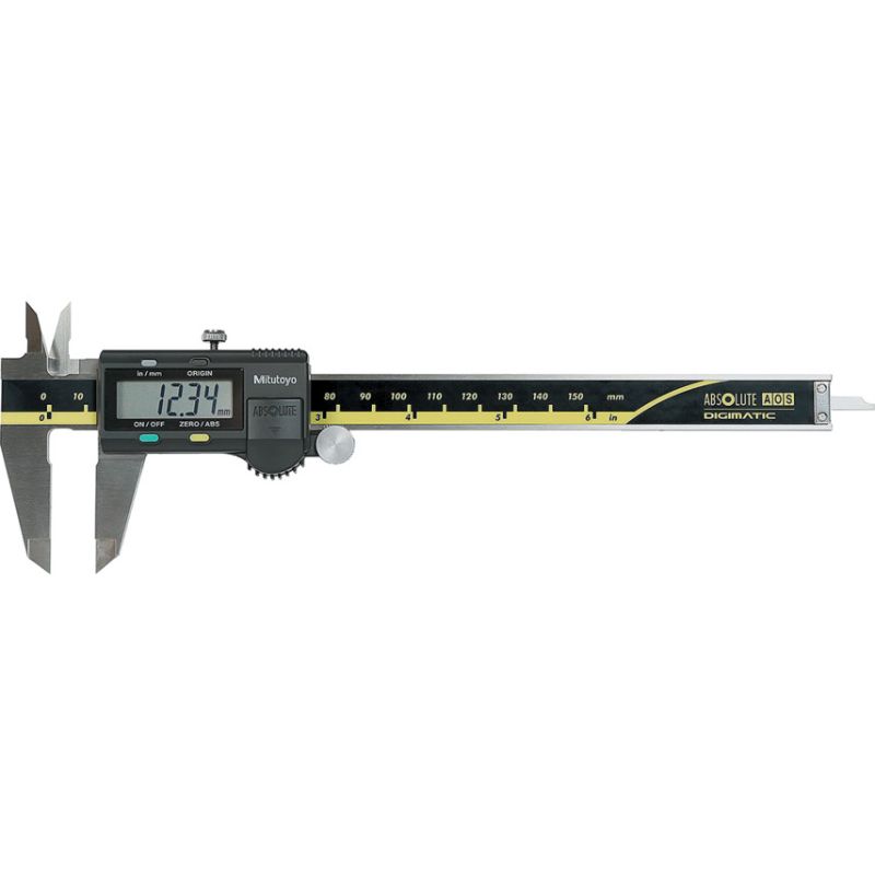 Photo 1 of Mitutoyo 500-196-30 Digimatic 0-6''/150MM Stainless Steel Digital Caliper