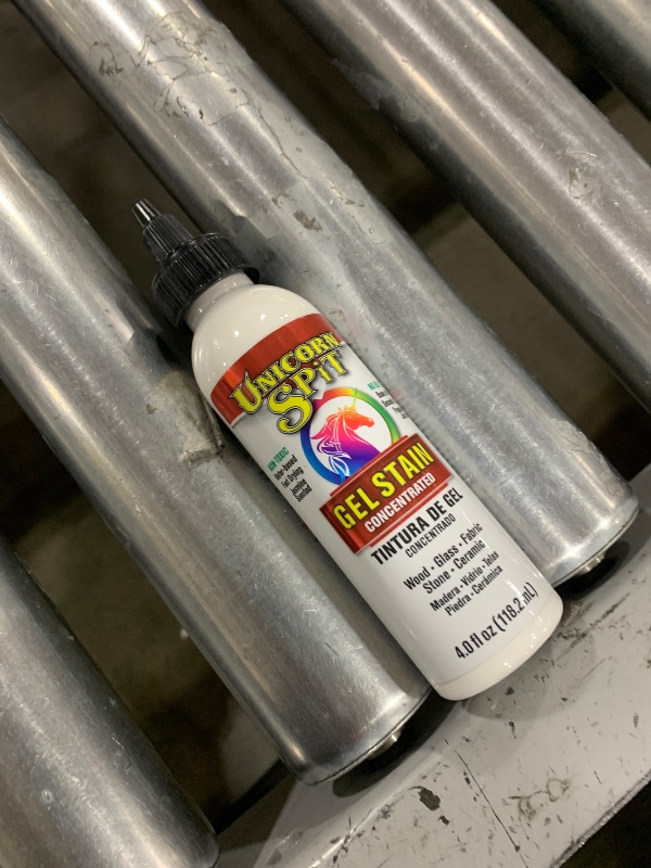 Photo 1 of Unicorn Spit Flat White Gel Stain and Glaze 4 oz.
