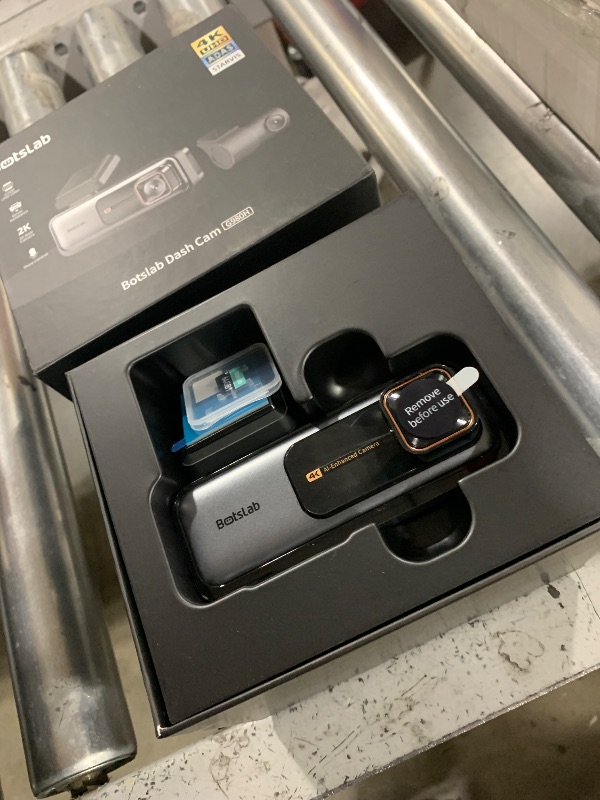 Photo 1 of BOTSLAB 4K Dash Cam Front and Rear, 170° Ultra Wide Dashcam with ADAS, Night Vision, 24/7 Parking Mode, Sony IMX415 Sensor, WDR, Free 64GB SD Card, 5G/2.4G WiFi, Built-in GPS, Loop Recording