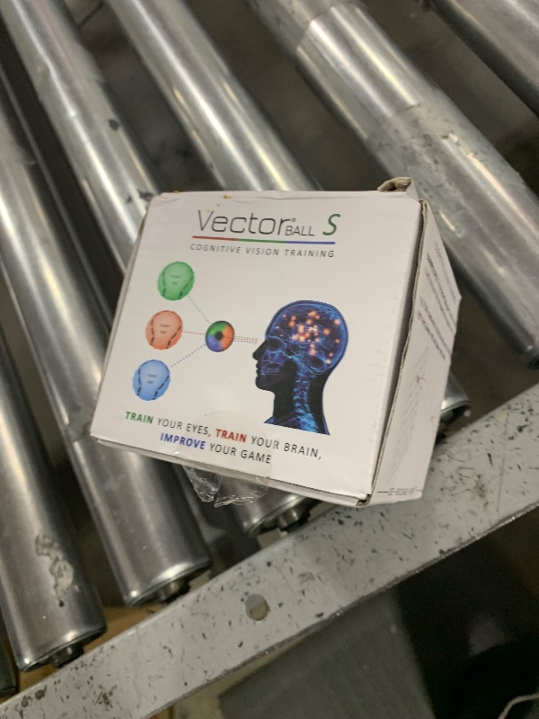 Photo 1 of Vector Ball S Neuro-Visual Reaction Ball for Improving Sports Quickness, Focus, Agility, Speed, Hand Eye Coordination - Waterproof, Impact Color-Changing Reflex Trainer - Cognitive Training Tool