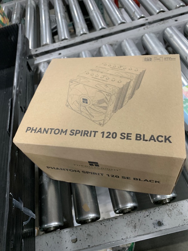 Photo 1 of Thermalright Phantom Spirit 120 SE Black CPU Air Cooler,7 Heat Pipes CPU Cooling,Dual 120mm PWM Fans, AGHP 4.0 Technology,for AM4/AM5,Intel lga1851/1700/1150/1151/1200,PC Cooler Tower