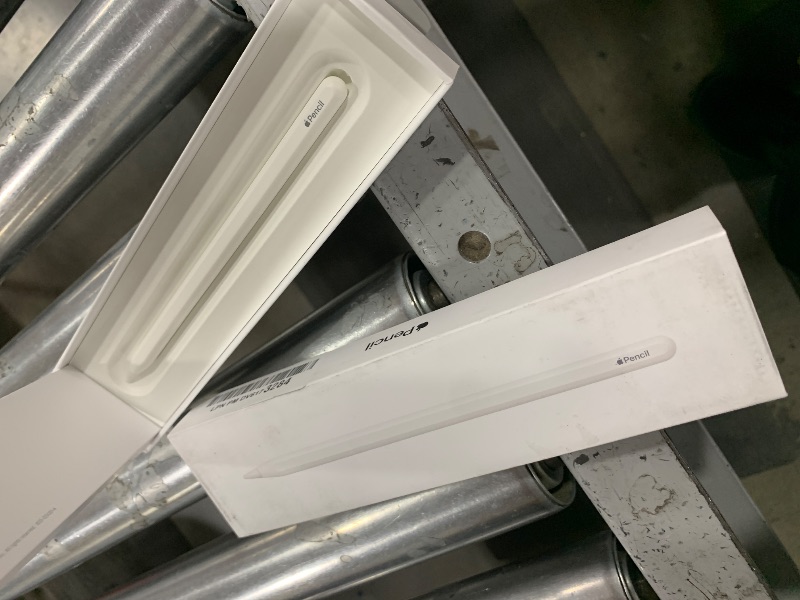 Photo 1 of Apple Pencil (2nd Generation): Device Compatibility Check Required - Pixel-Perfect Precision, Perfect for Note-Taking, Drawing, and Signing documents. Attaches, Charges, and Pairs magnetically.