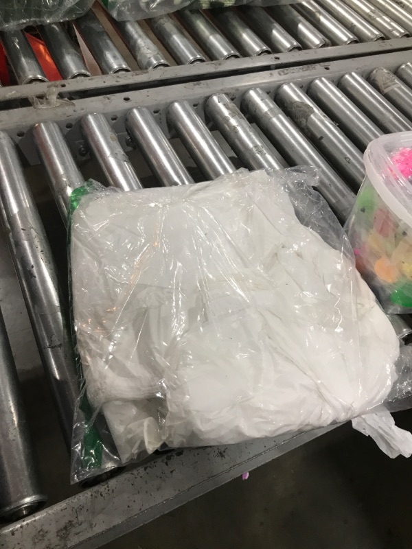 Photo 1 of 100 Pack - Jumbo (LARGE) T-Shirt Shopping/Trash Bags - 17" x 8" x 29" - 18 Microns Thick