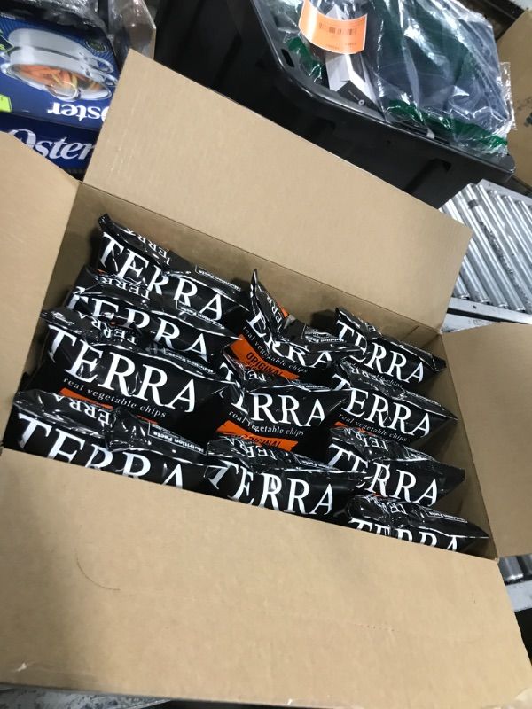 Photo 1 of  (BEST BY 4/30/2025) Terra Vegetable Chips, Original with Sea Salt Vegetable Chips, 6.8 Oz (Pack of 12)

