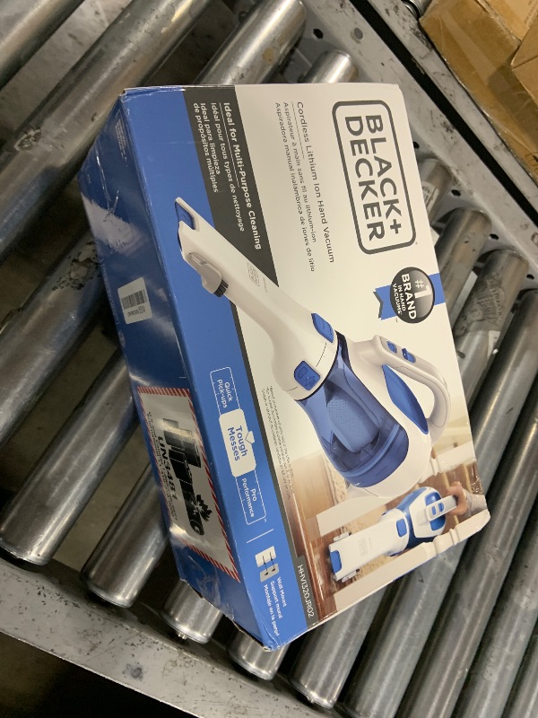 Photo 1 of BLACK+DECKER dustbuster Handheld Vacuum, Cordless 10.8V, with Rotating and Extendable Nozzle (HHVI320JR02)